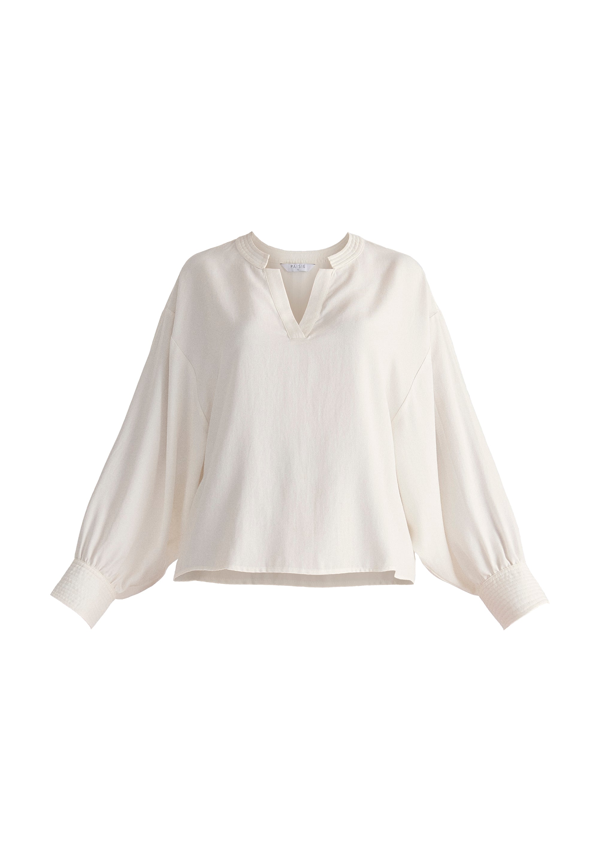 Batwing Lyocell Blouse Cut Out