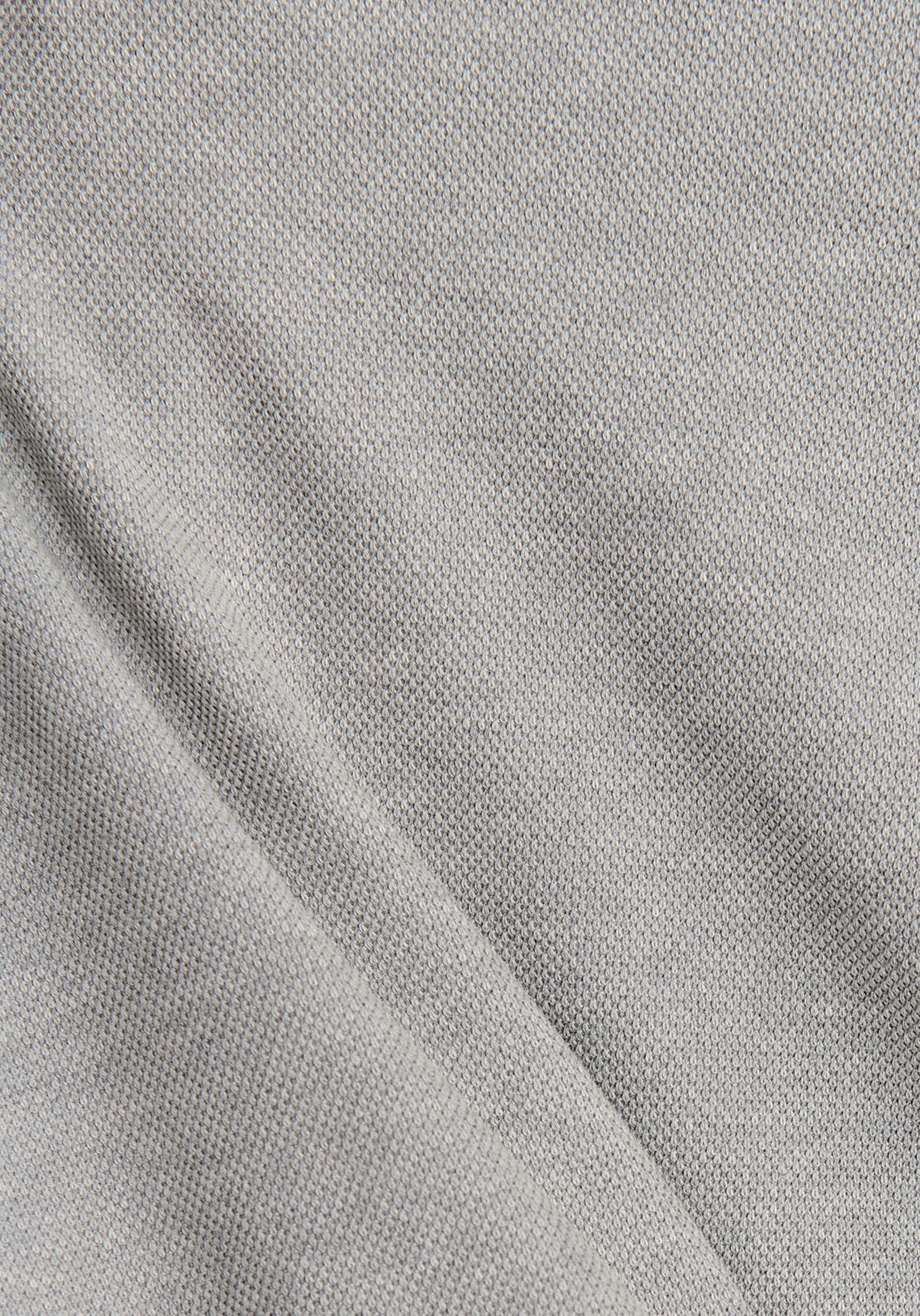 Wrap Top with Ruched Sleeve Detail in Marl Grey Close Up