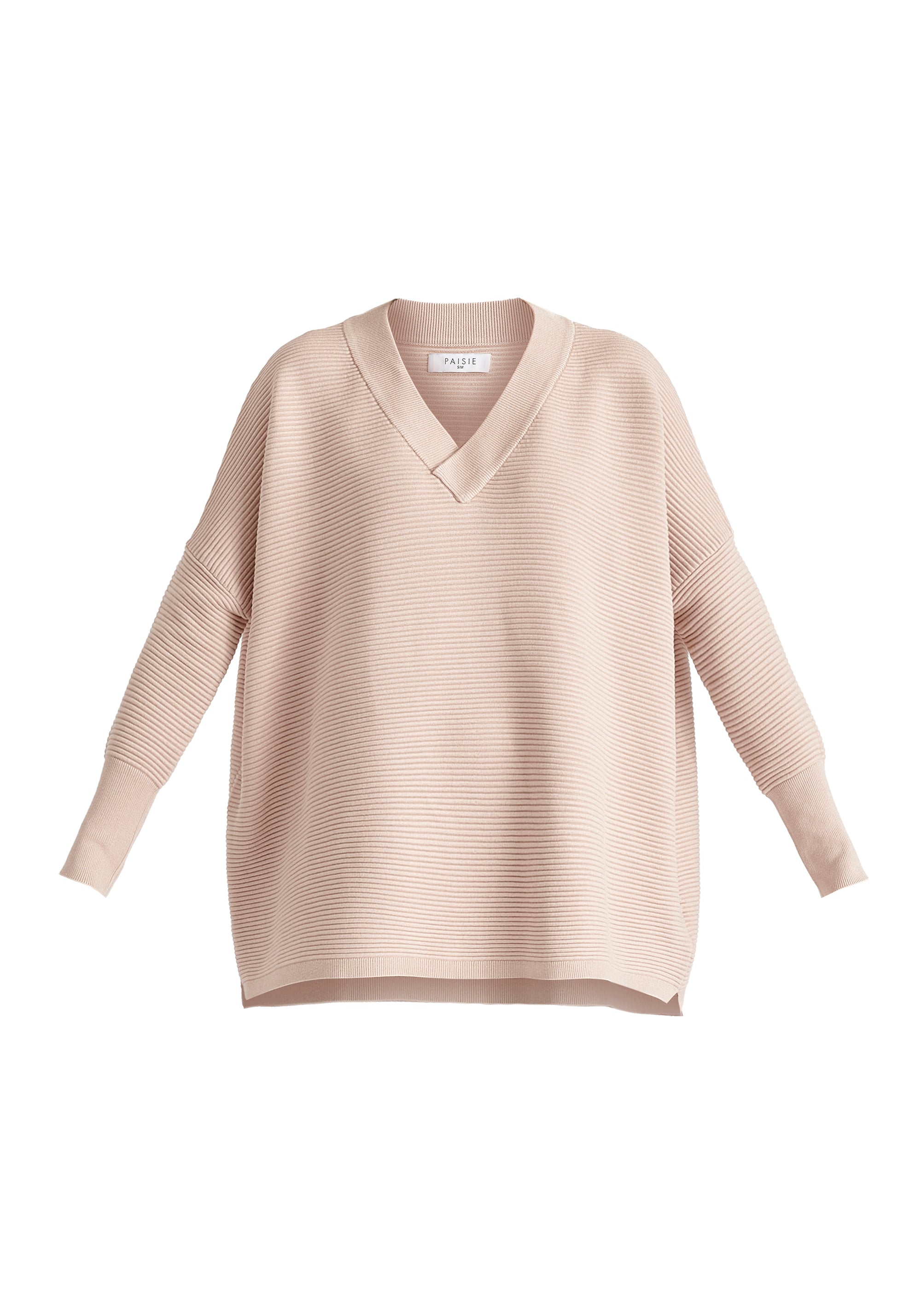 Paisie V-Neck Ribbed Jumper