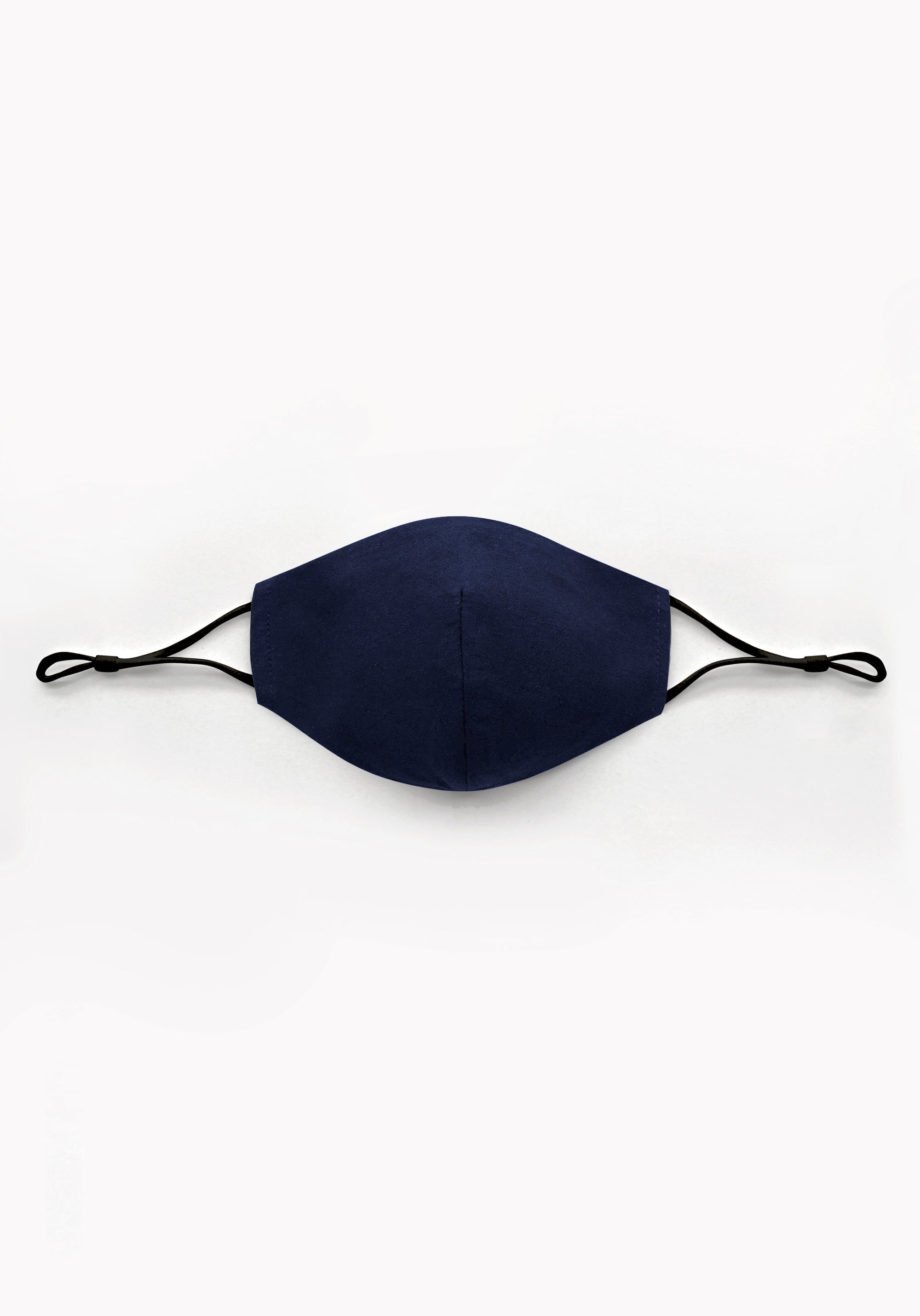 Paisie Large Adjustable Face Mask in Dark Blue Cut Out